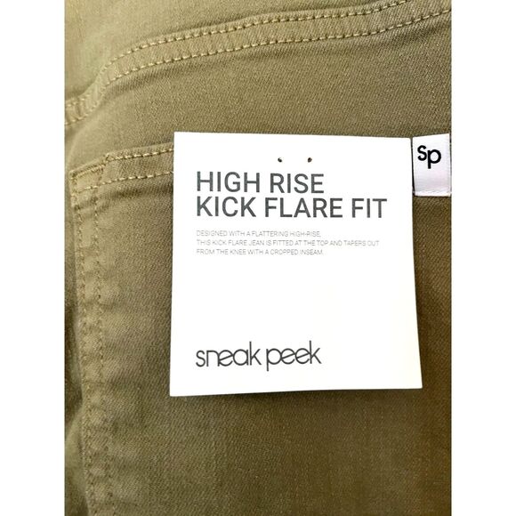 New Sneak Peek High Rise Flare Ankle Pants 15/32 - Picture 5 of 6